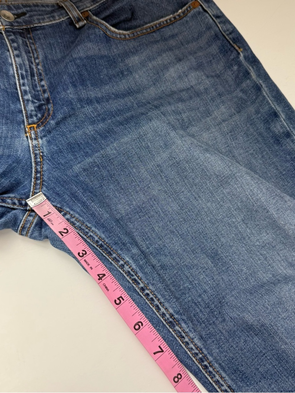Rag & Bone Dre Low Rise Slim Boyfriend Jeans Womens 31 Julienne Blue Stretch - Picture 12 of 14